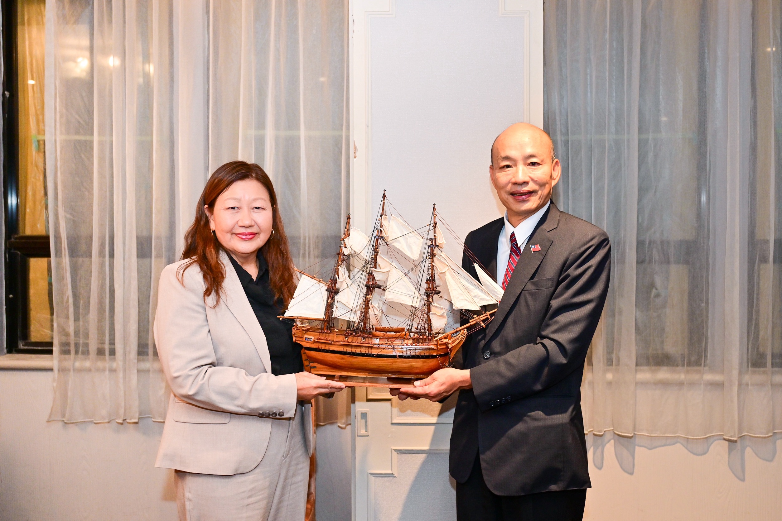 立法院韓國瑜院長款宴「非洲台灣商會聯合總會回國訪問團」的圖片